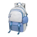 Mochila promocional de poliéster con monedero desmontable y bolsillo de seguridad – BT-MOC-0047