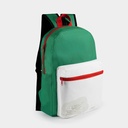 Mochila promocional de poliéster 28 x 42 x 16 cm con diseño de motivos nacionales – BT-MOC-0092