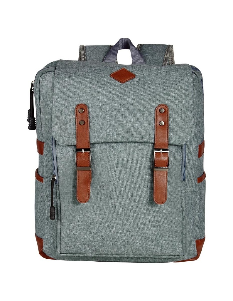 Mochila promocional de poliéster con compartimento para laptop de 15 pulgadas – BT-MOC-0090