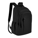 Mochila promocional de poliéster con compartimento para laptop y bolsillos frontales – BT-MOC-0070