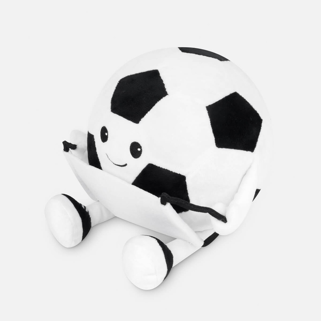 Muñeco promocional de poliéster con banderín de fieltro desmontable – BT-NIN-0052