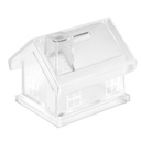 Ahorrador infantil promocional de plástico con forma de casa – BT-NIN-0025