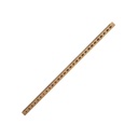 Instrumento de medición promocional de madera poplar de 30 cm con grabado láser y serigrafía – BT-NIN-0035