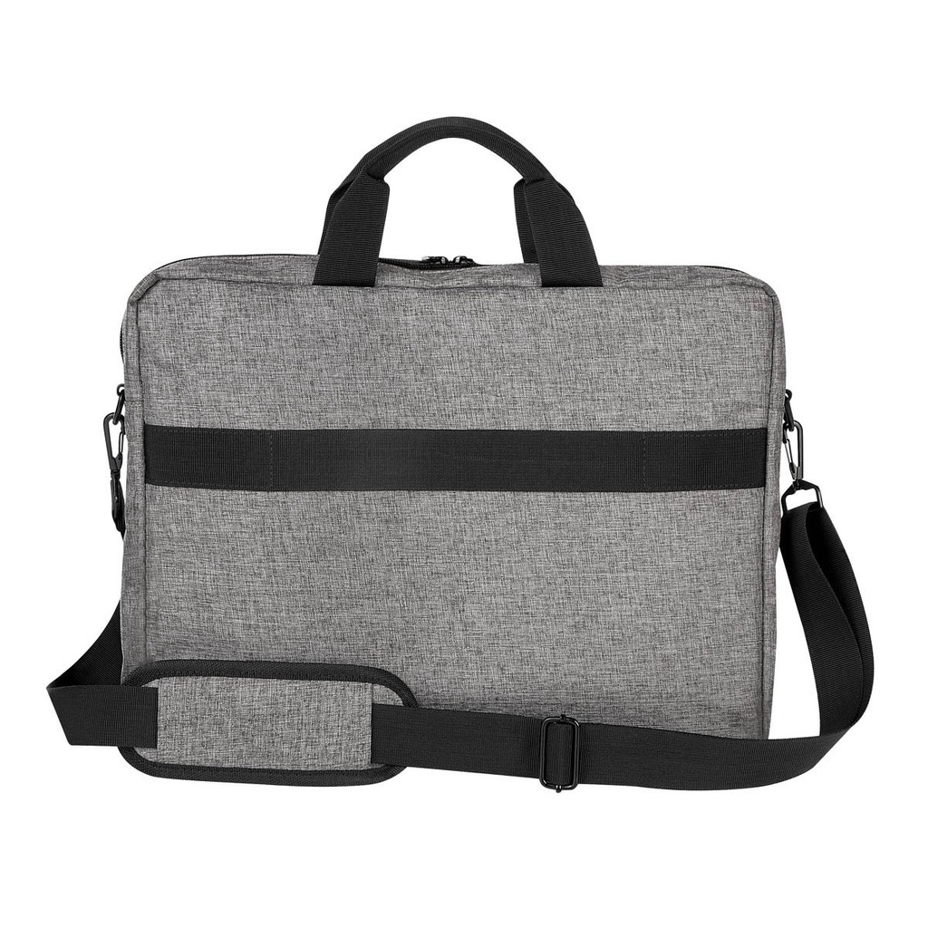 Portafolio promocional de poliéster con compartimento para laptop de 15 pulgadas y organizador – BT-POR-0002