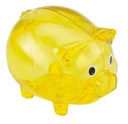 Ahorrador infantil promocional de plástico con forma de cerdito – BT-NIN-0027