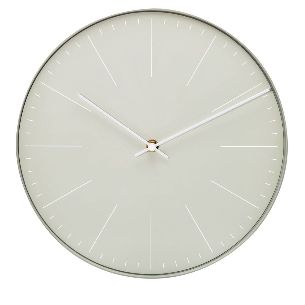 Reloj de pared promocional de plástico y aluminio de 29.5 x 29.5 cm con movimiento analógico – BT-REL-0002