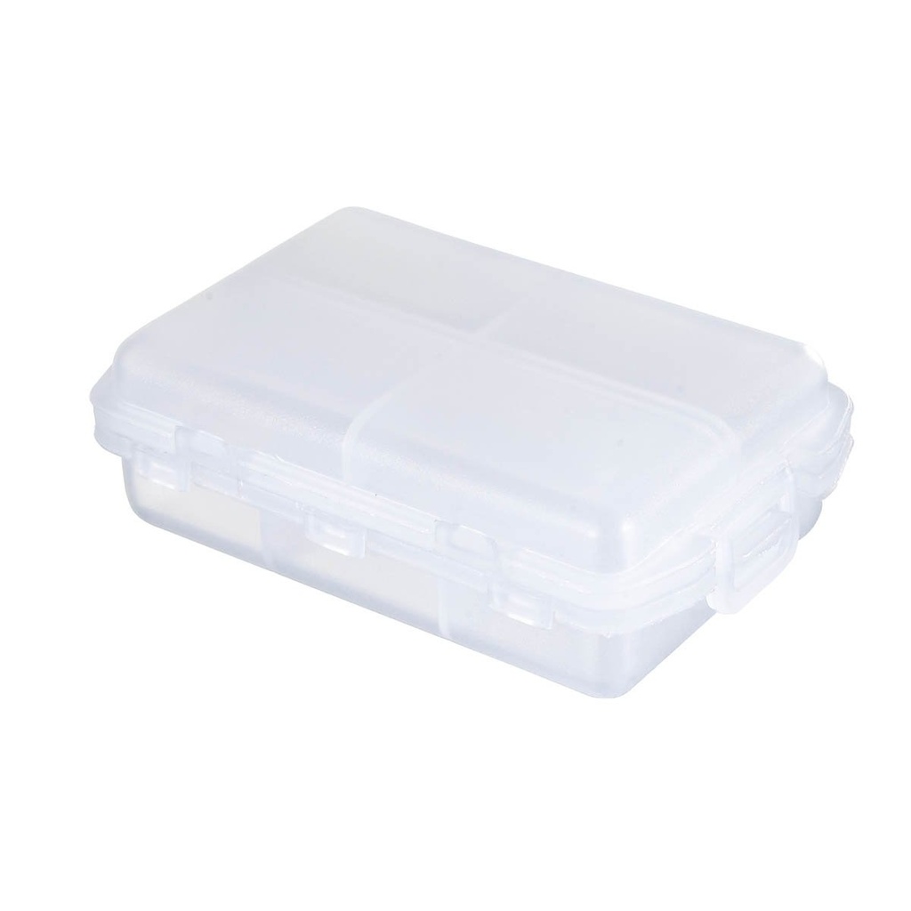 Organizador de pastillas promocional de plástico 9.7 x 6.4 cm con 10 compartimentos – BT-SAL-0003