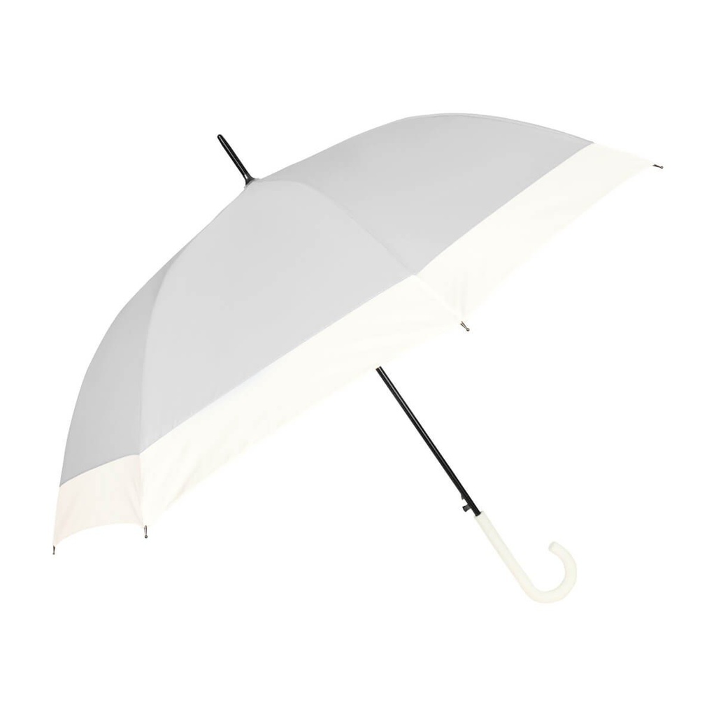Paraguas promocional de poliéster de 95 cm con mango octagonal y diseño bitono – BT-PAR-0018