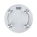 Balanza digital promocional de cristal para 180 kg con batería incluida – BT-SAL-0025