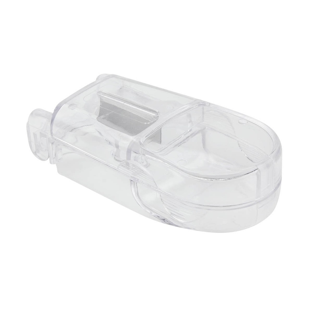 Organizador de pastillas promocional de plástico 8.5 x 4 cm con cortador de pastillas – BT-SAL-0012