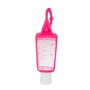 Dispensador de gel antibacterial de plástico y silicón 30 ml con sujetador integrado – BT-SAL-0016