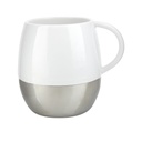 Taza promocional de porcelana y acero inoxidable 12 oz con caja de regalo – BT-TAZ-0005