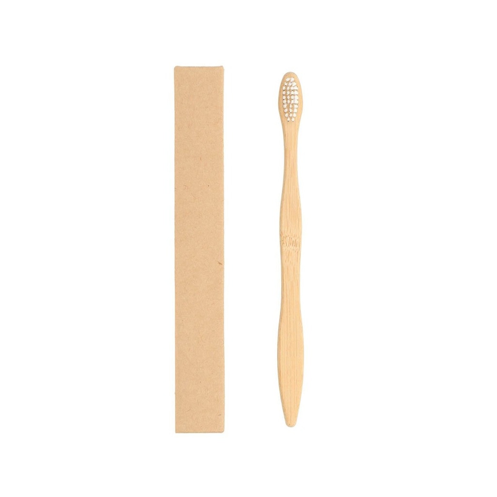 Artículo de higiene dental promocional de bambú con caja de cartón incluida – BT-SAL-0044