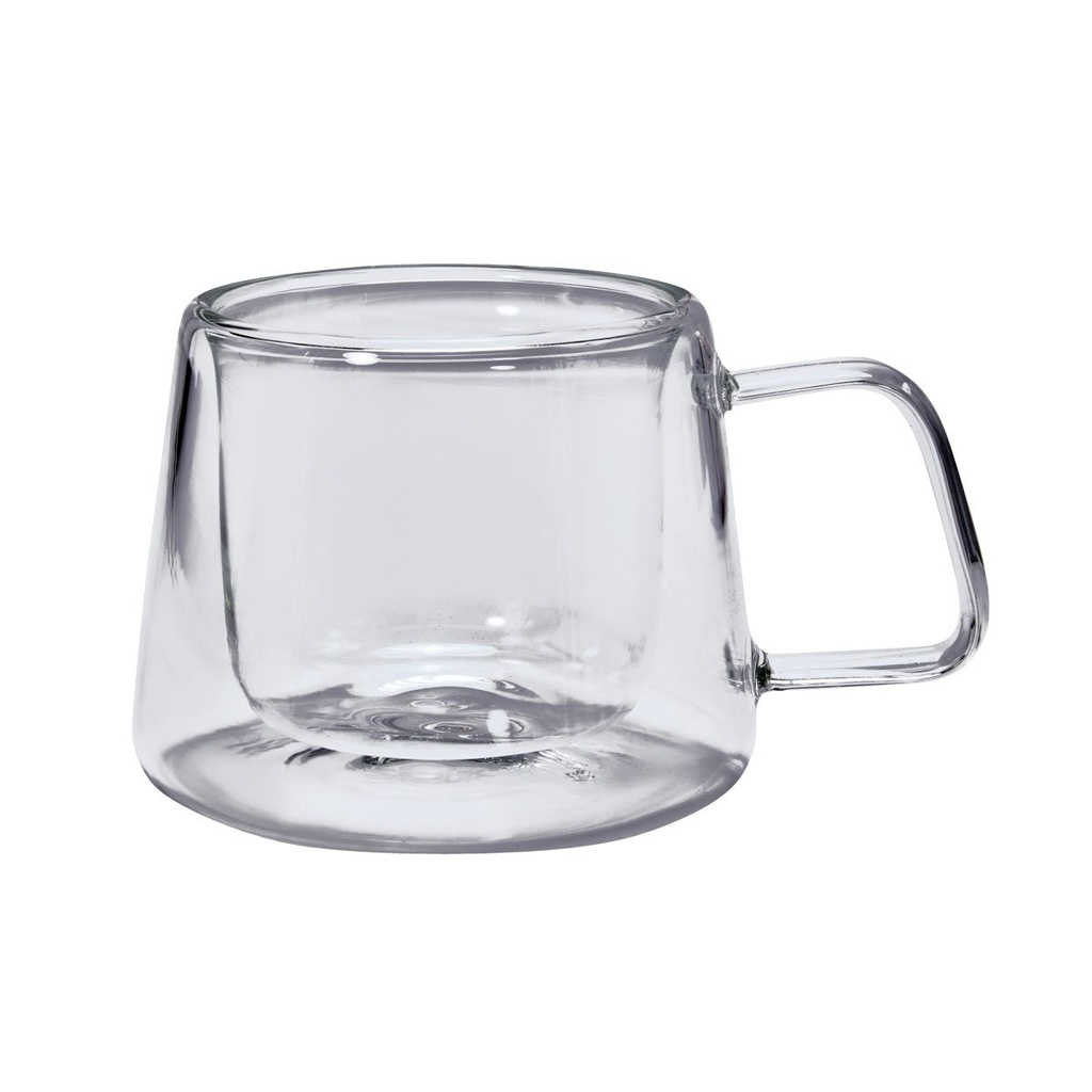 Taza promocional de vidrio borosilicato 6 oz con doble pared – BT-TAZ-0038