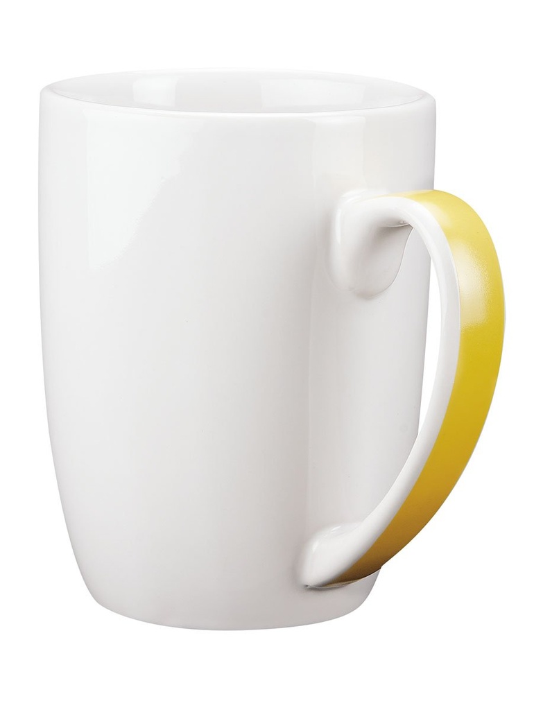 Taza promocional de cerámica 15 oz con asa de color – BT-TAZ-0002