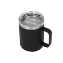 Taza promocional de acero inoxidable 400 ml con doble pared y terminado rugoso – BT-TAZ-0030