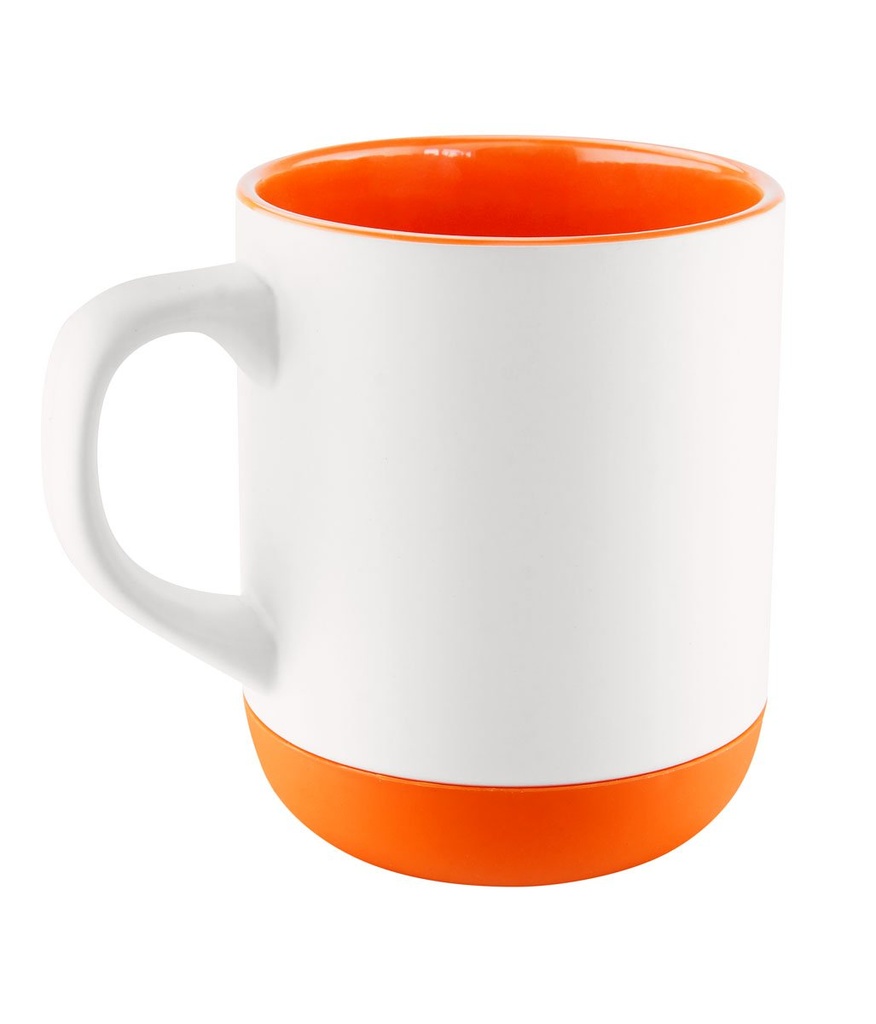 Taza promocional de cerámica 17 oz con base de silicón e interior de color – BT-TAZ-0008