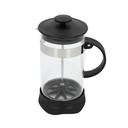 Cafetera promocional de vidrio y acero inoxidable 700 ml con émbolo para 2 tazas – BT-TEP-0015
