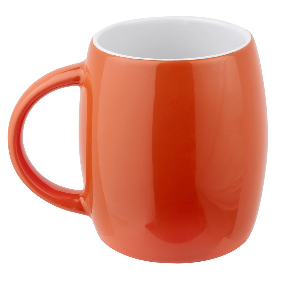 Taza promocional de cerámica 13 oz con interior blanco y exterior de color – BT-TAZ-0010
