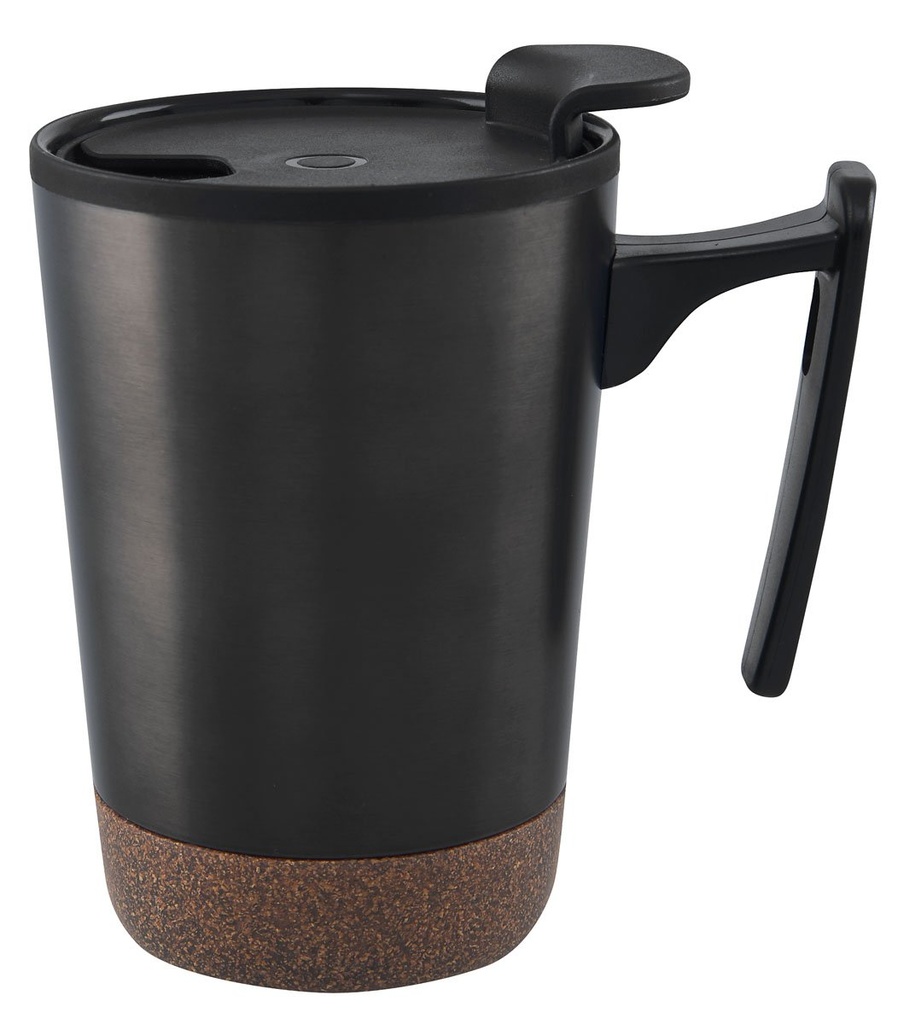 Taza promocional de acero inoxidable 300 ml con doble pared y tapa de dos posiciones – BT-TAZ-0015