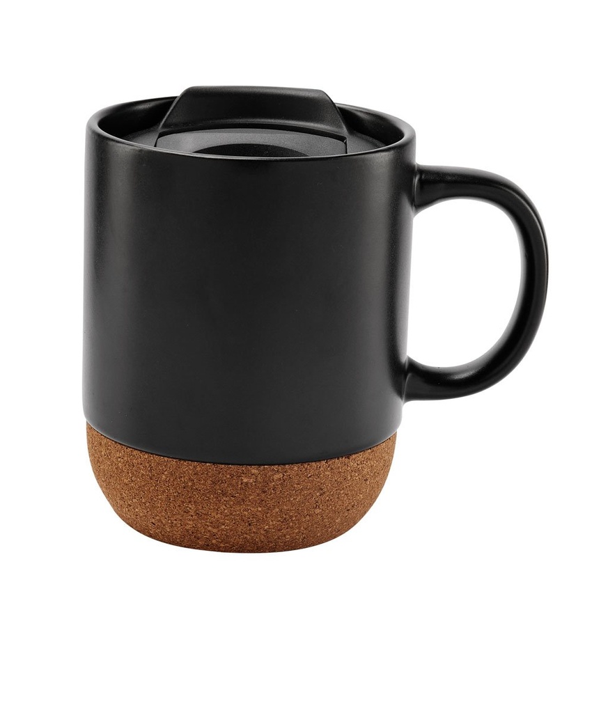 Taza promocional de cerámica 14 oz con base de corcho – BT-TAZ-0041