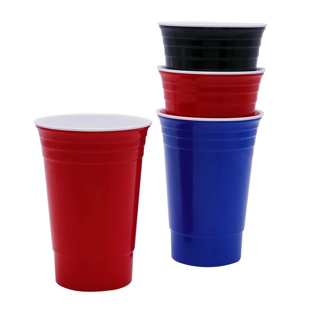 Vaso promocional de plástico 480 ml con doble pared – BT-TEP-0008