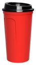 Termo promocional de plástico 450 ml con doble pared y tapa con ranura – BT-TEP-0009