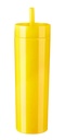 Termo promocional de plástico 450 ml con doble pared y cierre a presión – BT-TEP-0014