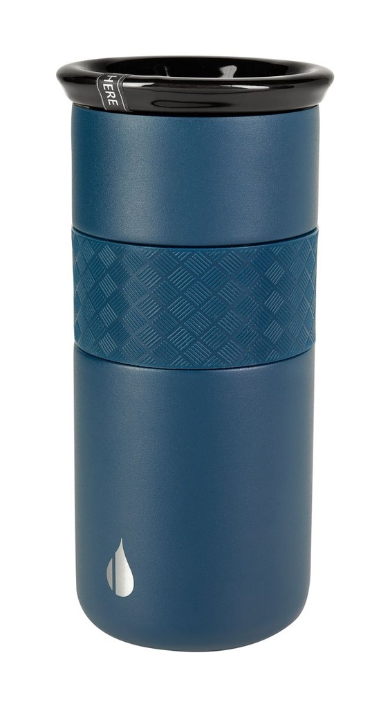 Termo promocional de acero inoxidable 475 ml con doble pared y tapa de cerámica – BT-TEM-0001