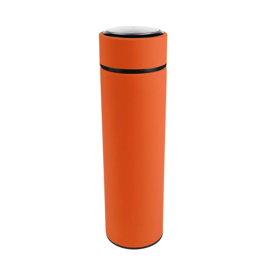 Termo promocional de acero inoxidable y plástico 500 ml con infusionador incluido – BT-TEM-0015