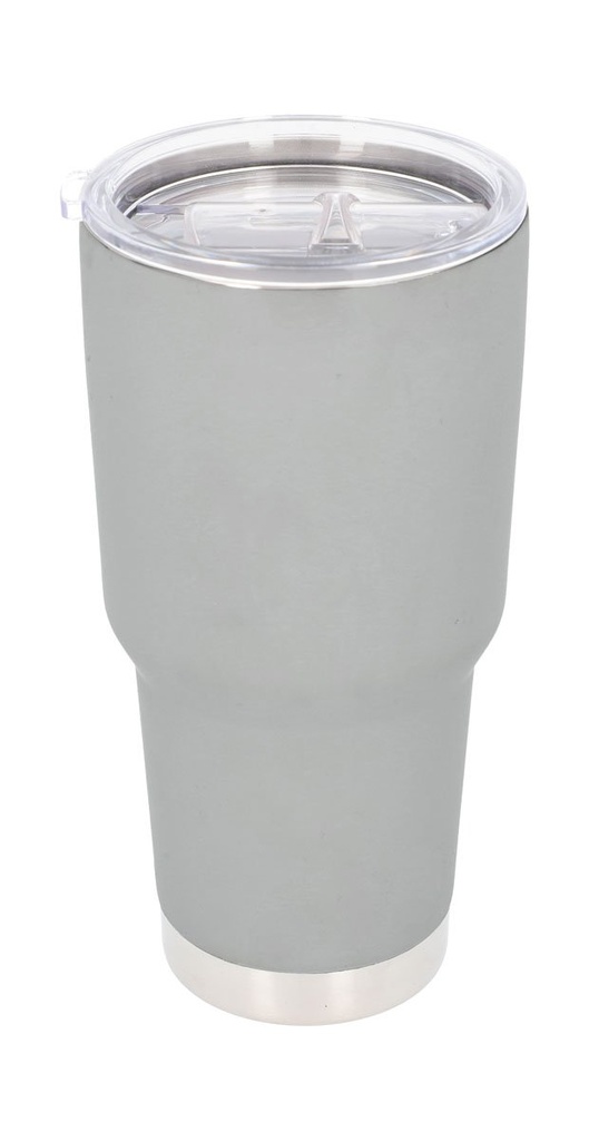 Termo promocional de acero inoxidable 850 ml con doble pared y acabado tipo goma – BT-TEM-0024