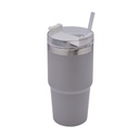 Termo promocional de acero inoxidable 590 ml con popote y tapa de tres posiciones – BT-TEM-0026