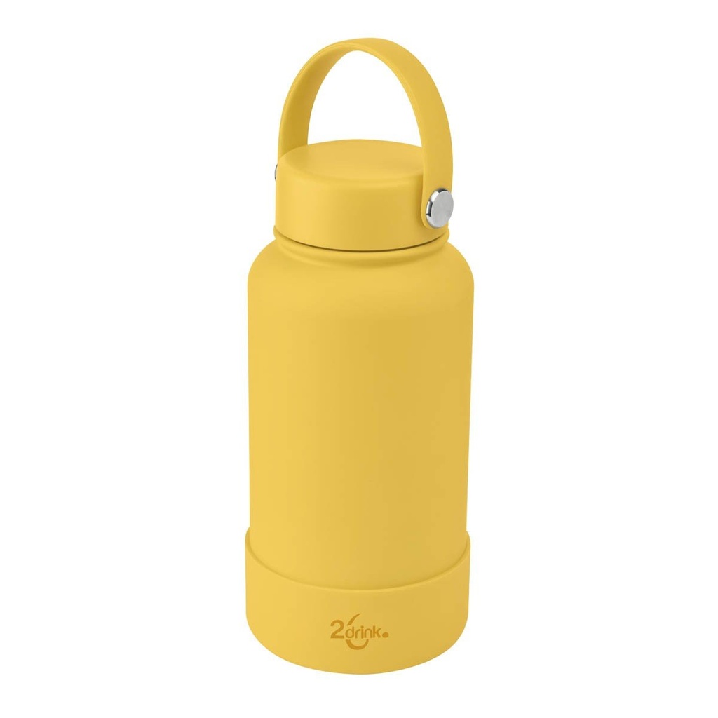 Termo promocional de acero inoxidable 700 ml con acabado rubber y base antiderrapante – BT-TEM-0069