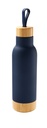 Termo promocional de acero inoxidable 630 ml con tapa y base de bambú – BT-TEM-0045