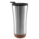 Termo promocional de acero inoxidable y corcho 480 ml con tapa de dos posiciones – BT-TEM-0110