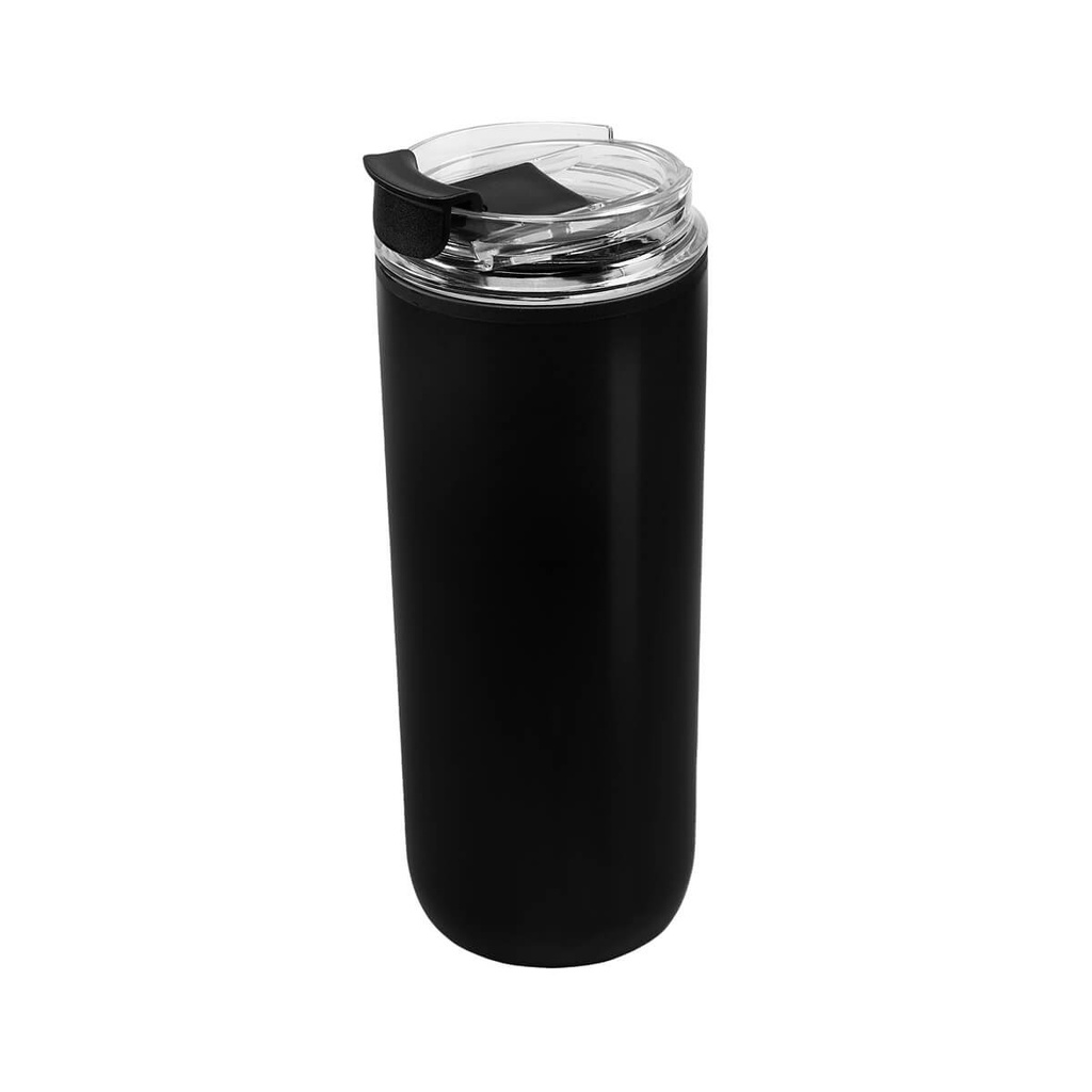 Termo promocional de acero inoxidable 480 ml con cierre hermético y sistema push – BT-TEM-0091