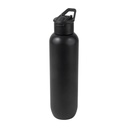 Termo promocional de acero inoxidable 1 L con boquilla de silicón y apertura automática – BT-TEM-0097