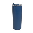 Termo promocional de plástico y acero inoxidable 500 ml con sobretapa de silicón – BT-TEM-0058
