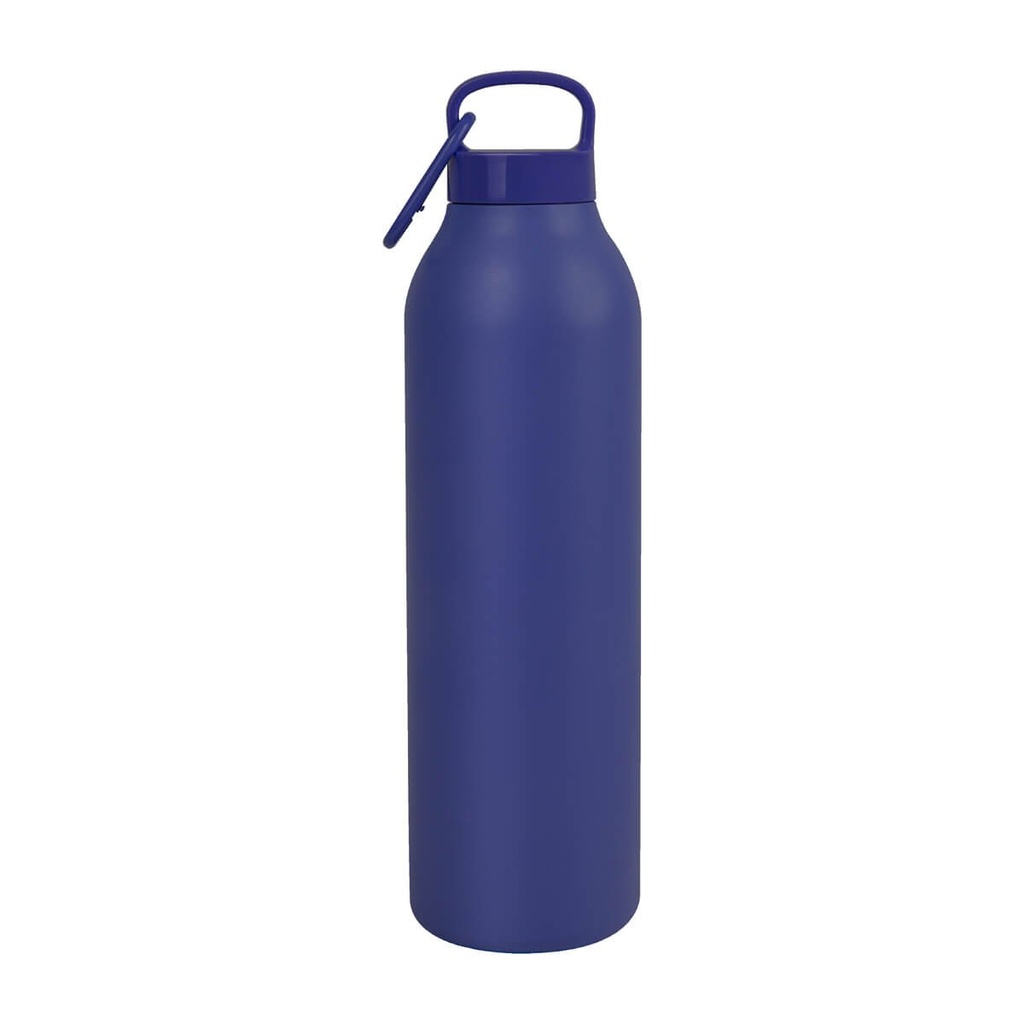 Termo promocional de acero inoxidable 750 ml con gancho tipo carabina y asa integrada – BT-TEM-0100