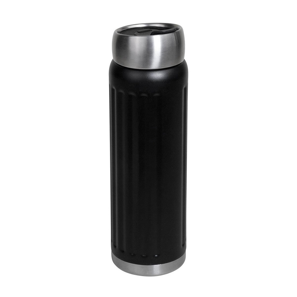 Termo promocional de acero inoxidable 750 ml con tapa de rosca y acabado rugoso – BT-TEM-0060