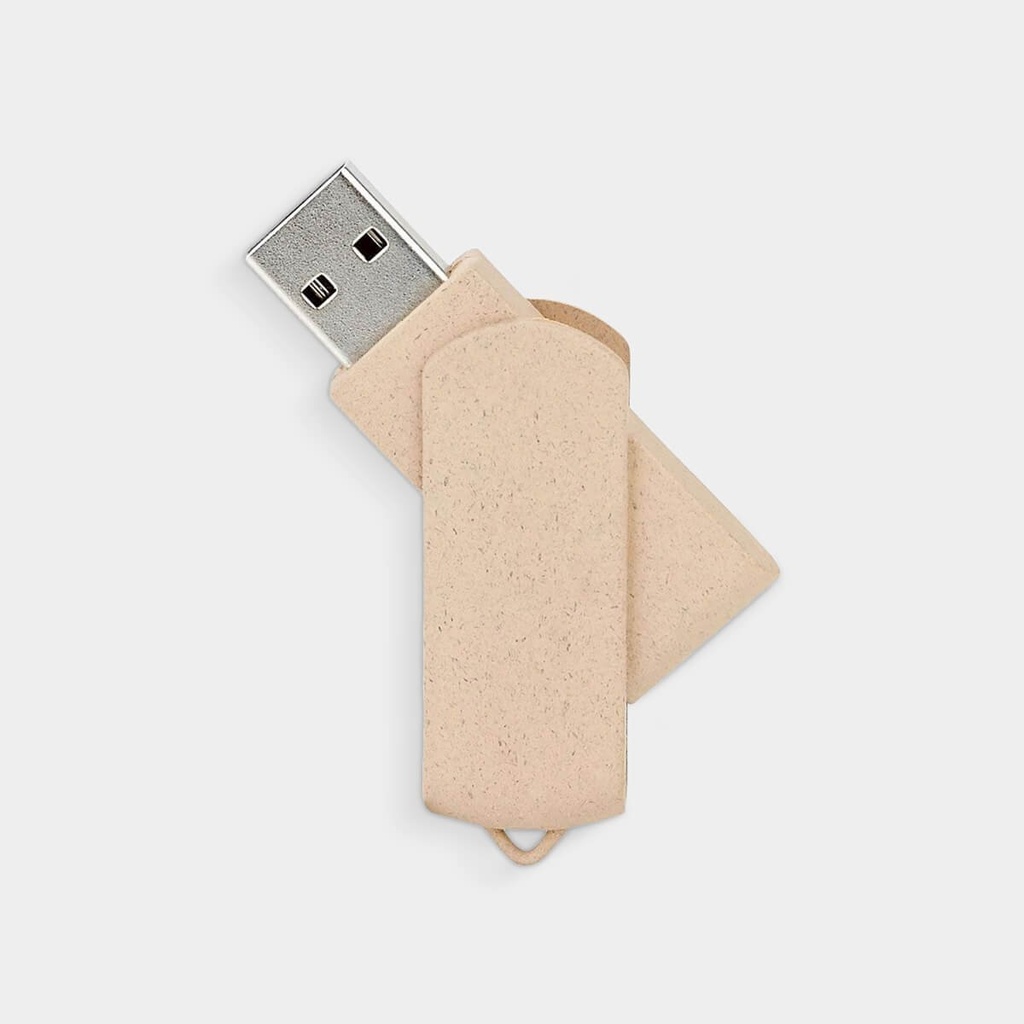 Memoria USB promocional de plástico reciclado 16 GB – BT-USB-0009