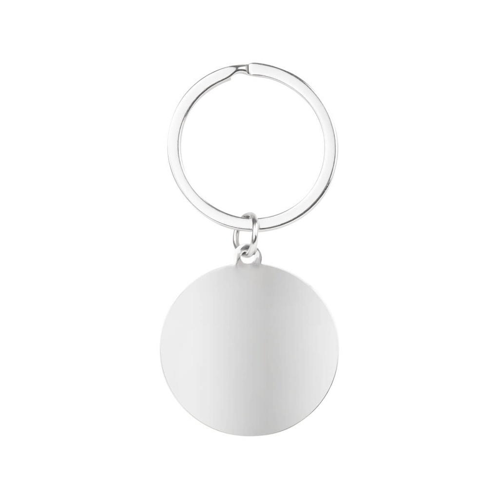 Llavero promocional de PVC y metal 3.7 x 7.5 cm con diseño de pelota de béisbol en relieve – BT-LLM-0054