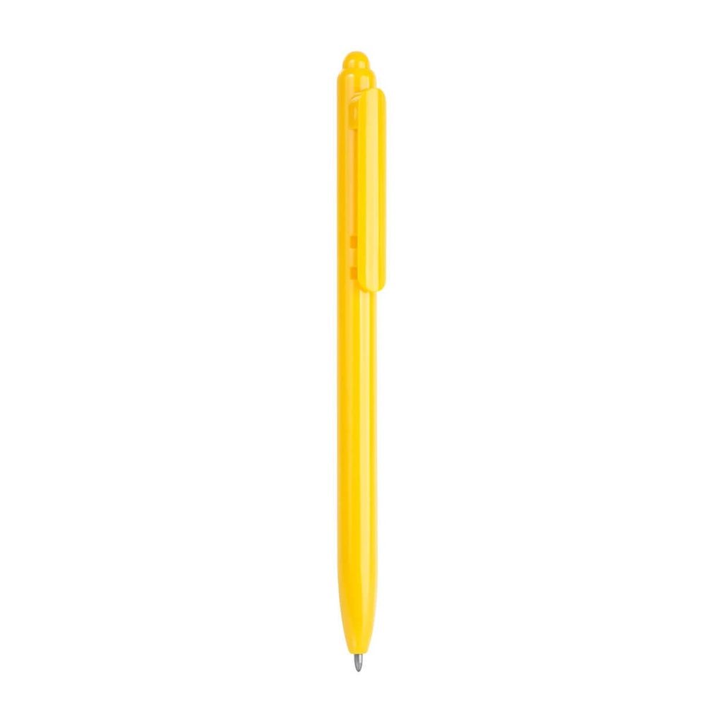 Bolígrafo promocional de plástico, 13.6 cm, con mecanismo retráctil de doble acción – BT-BOP-0060