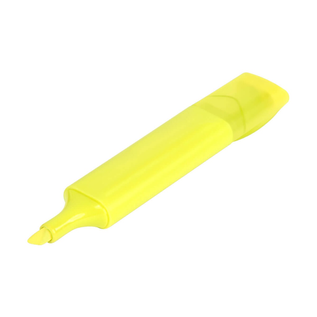 Marcador fluorescente promocional de plástico 2.5 x 12 x 1.7 cm con cuerpo translúcido – BT-BOF-0046