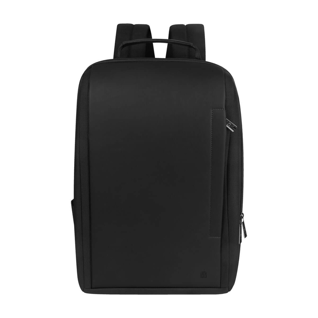 Mochila promocional de poliéster y PU 32 x 43 x 15 cm con laptop 15'' y bolsillo oculto – BT-MOC-0097