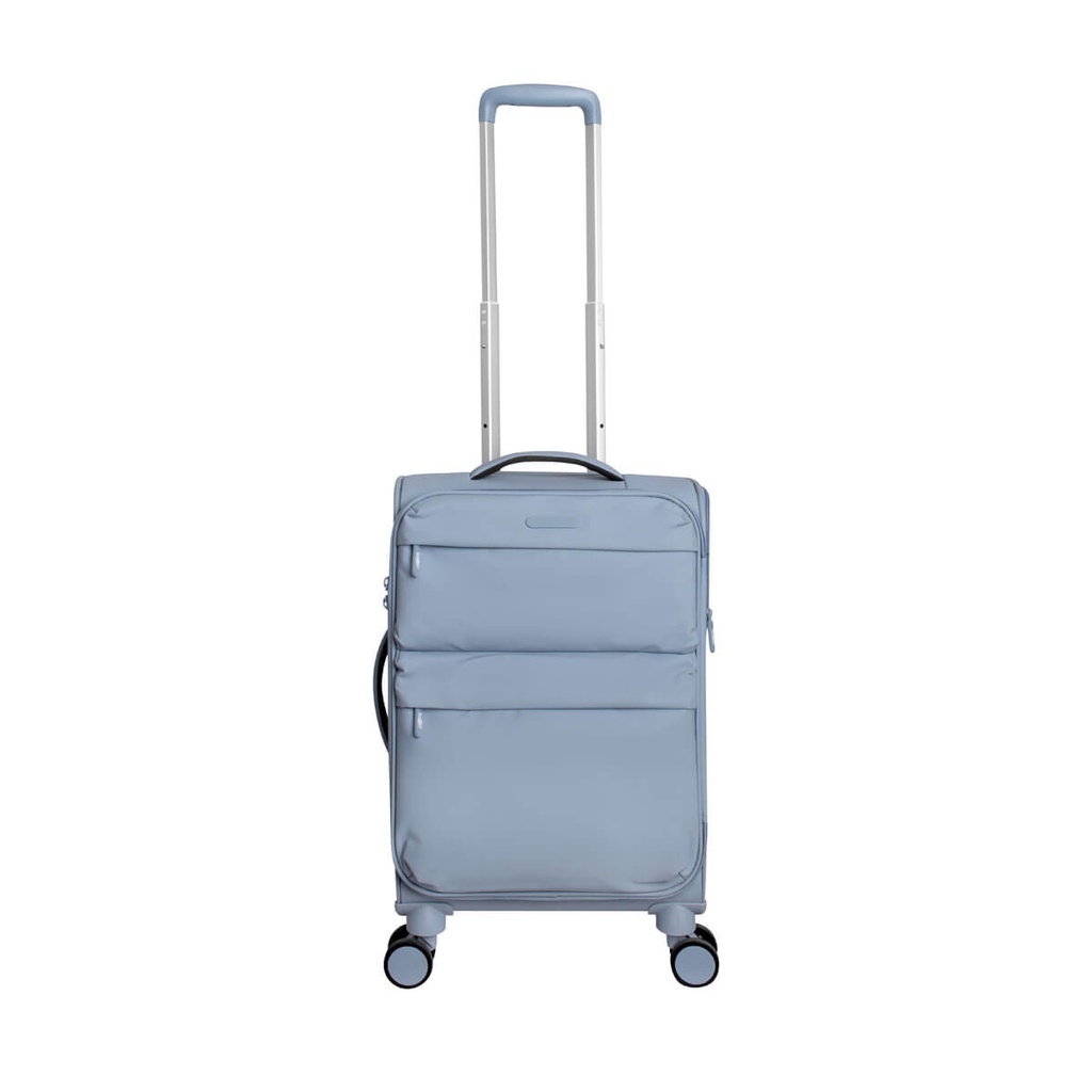 Maleta promocional de PU, poliéster y metal 37 x 58 x 22 cm con candado TSA – BT-MAL-0042