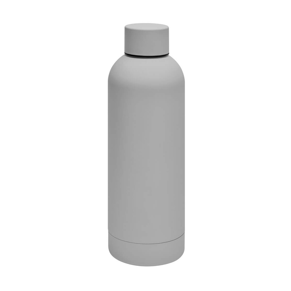 Termo promocional de acero inoxidable 520 ml con doble pared al vacío y terminado rubber – BT-TEM-0114