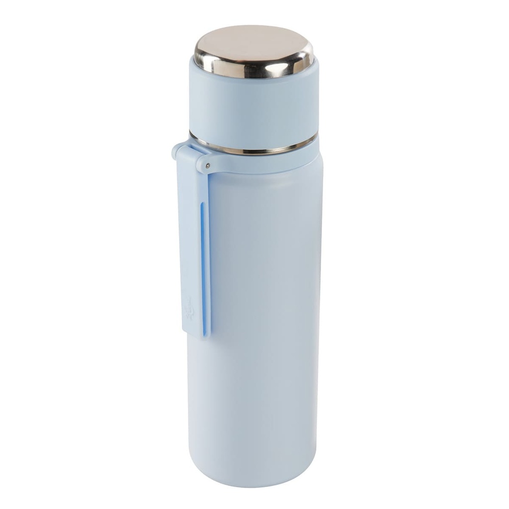 Termo promocional de acero inoxidable 500 ml con doble pared y botón de seguridad – BT-TEM-0116