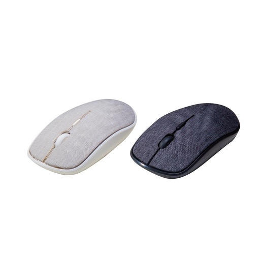 Mouse inalámbrico promocional de plástico con diseño ergonómico y botón DPI – BT-ACC-0026