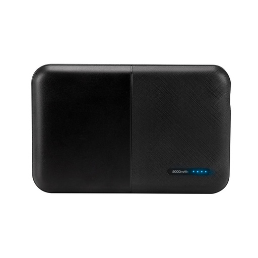 [BT-ACS-0045] Batería portátil promocional de plástico 5,000 mAh con doble salida USB – BT-ACS-0045